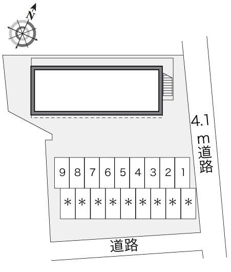 ＫＵＲＡＴＡ(22967)の駐車配置図