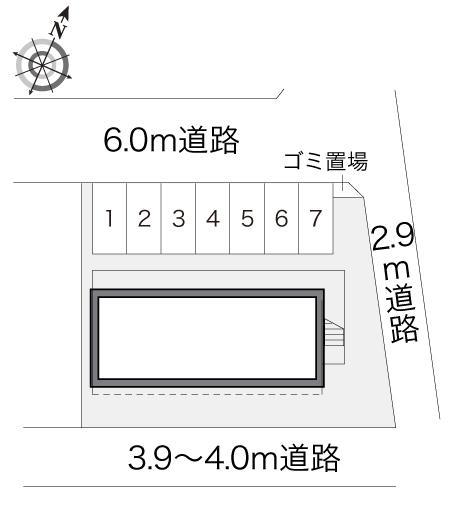 ユリ(15508)の駐車配置図