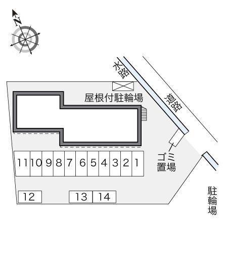 すみれ(20700)の駐車配置図
