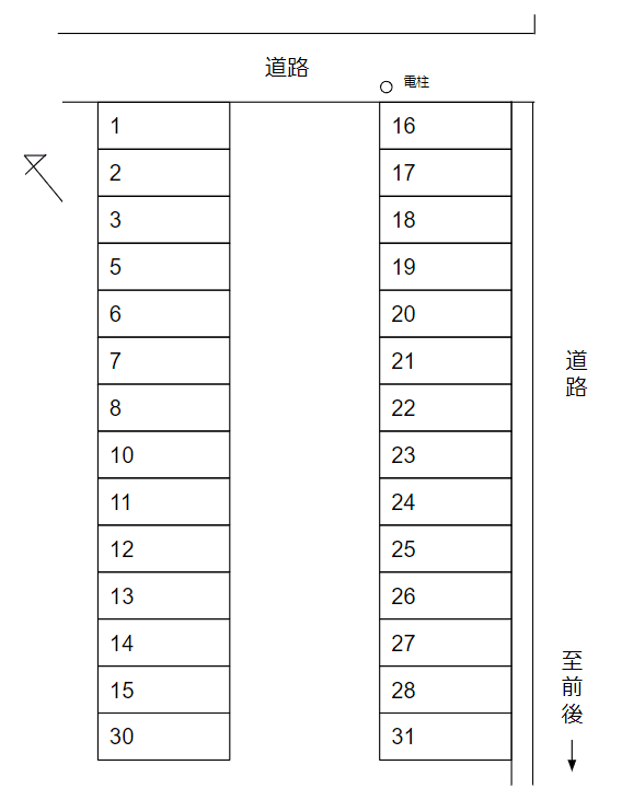 320073の駐車配置図