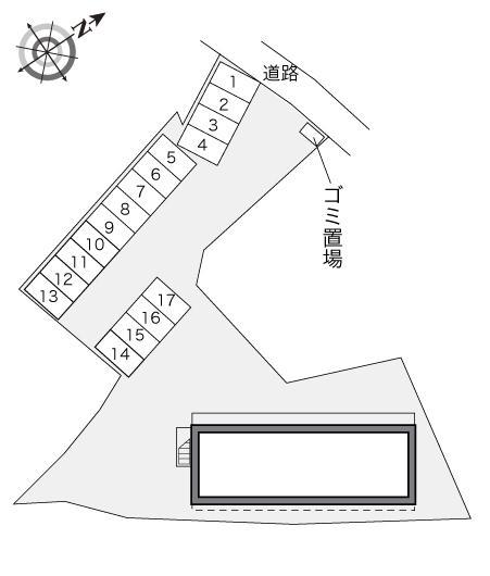 レグルス(21499)の駐車配置図