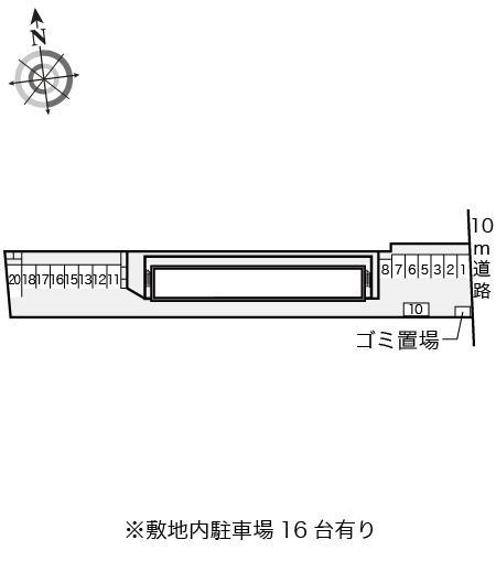 フジ(12819)の駐車配置図