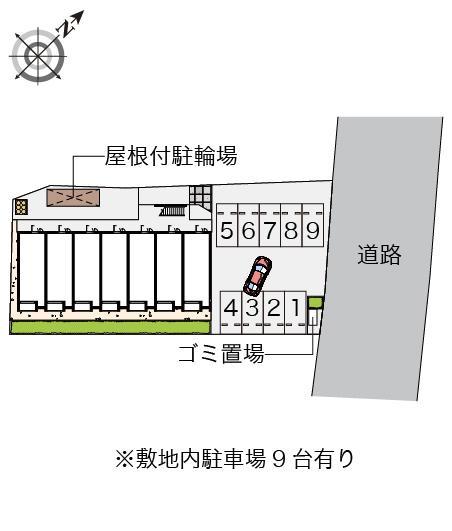 ニューオータム(54791)の駐車配置図