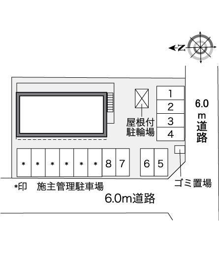 春日(35184)の駐車配置図