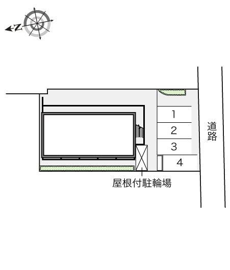 オアシス(15417)の駐車配置図