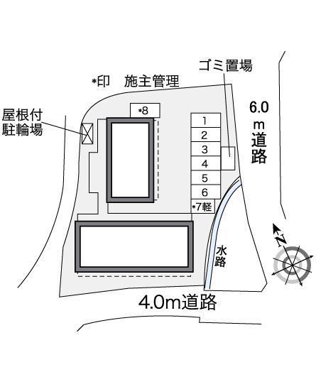 ｏｌｉｖｅ(35845)の駐車配置図