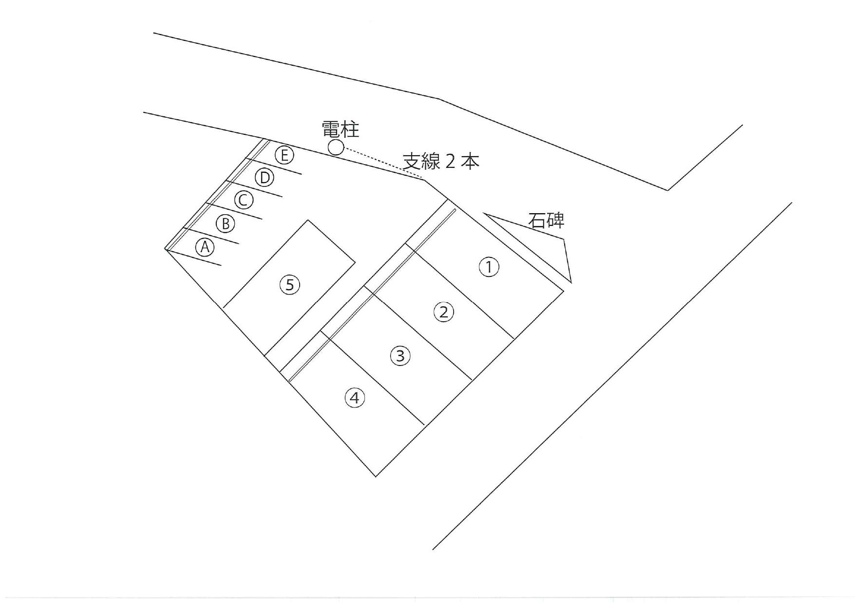 グリーンパーキングの駐車配置図