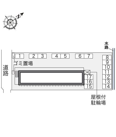 ハーモニーＴ(31270)の駐車配置図