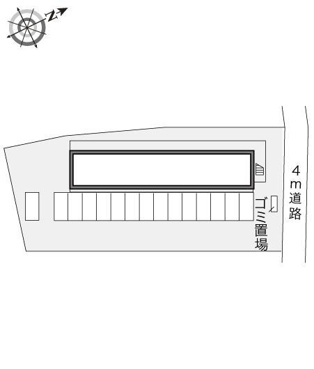 アルエット(17461)の駐車配置図