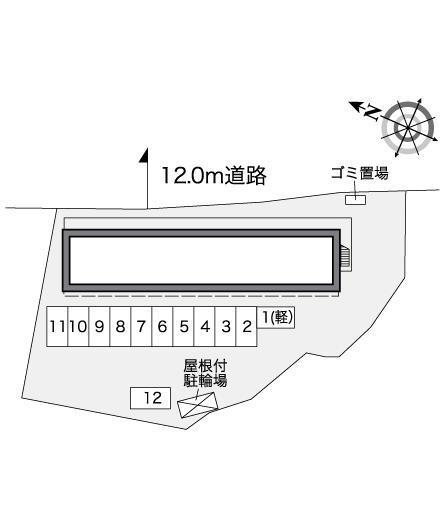 ＨＡＰＰＹ平和Ⅱ(27271)の駐車配置図