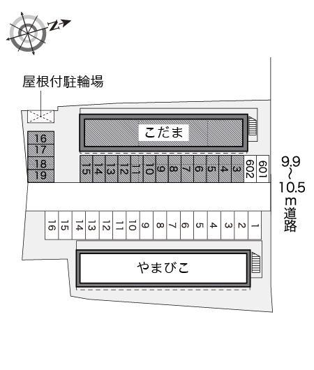 こだま(21293)の駐車配置図
