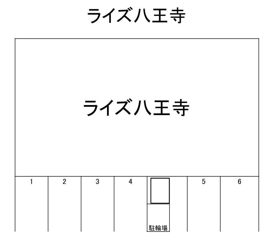 ライズ八王寺の駐車配置図