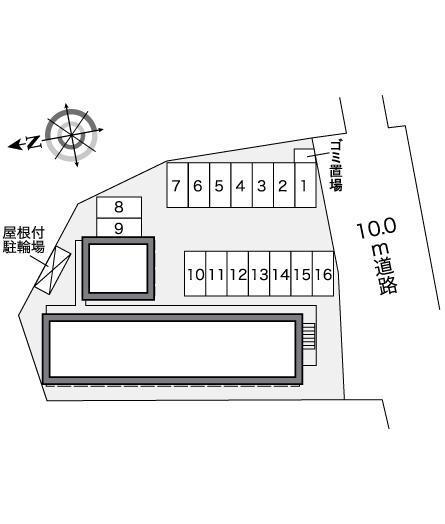 ＴＡＴＳＵＭＩ(25167)の駐車配置図