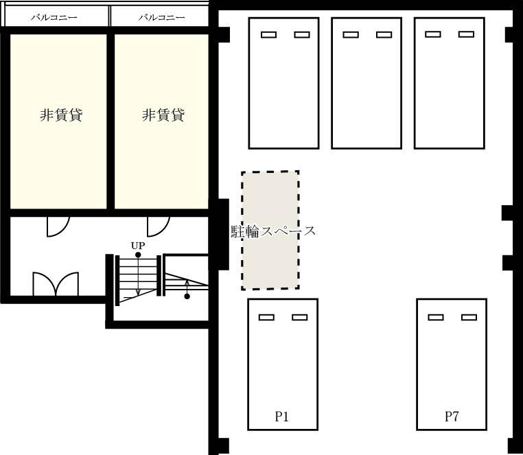 Southern Gardenの駐車配置図