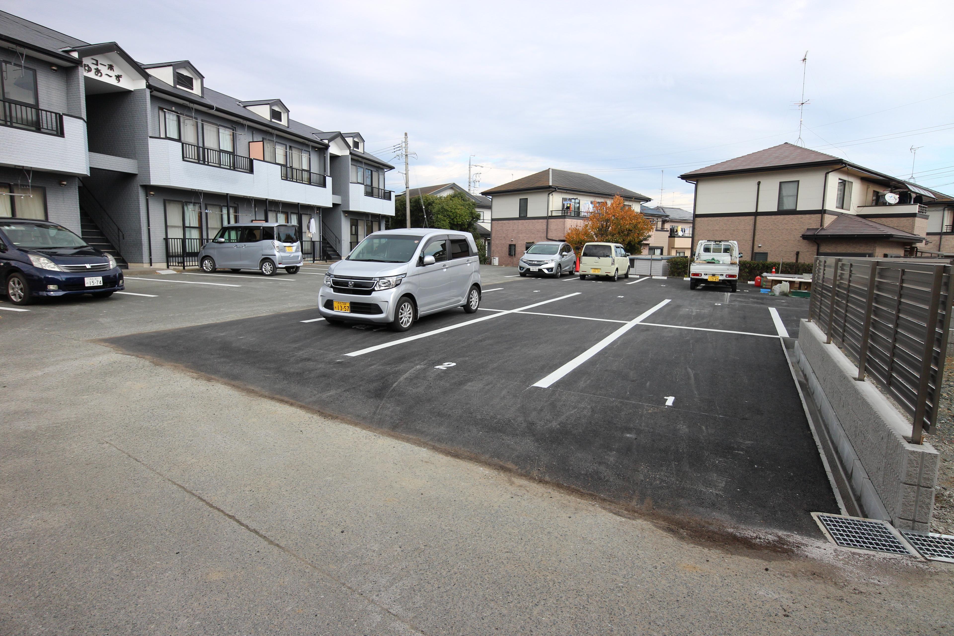 コーポゆあーずの外観・駐車場イメージ2枚目