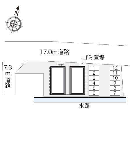 和泉(23286)の駐車配置図