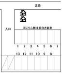 けやきパーキングの駐車場
