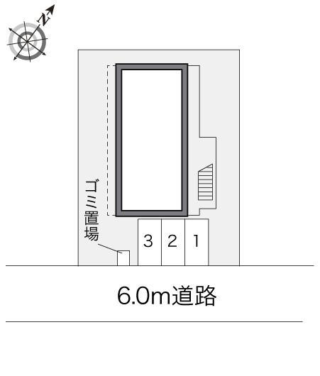 サンハイム(17537)の駐車配置図