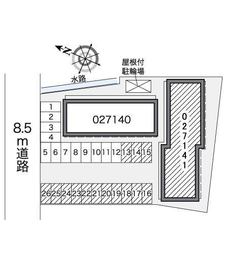 ＶｅｇｅｔａｂｌｅＩ(27141)の駐車配置図