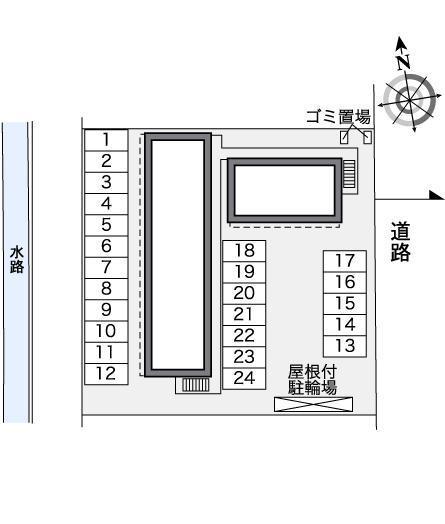 ドリーム(30114)の駐車配置図