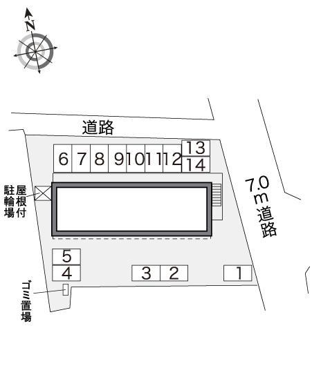 天竜(32304)の駐車配置図