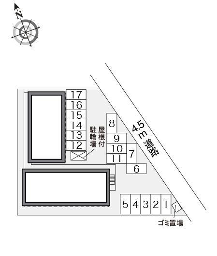 プレミール(27826)の駐車配置図