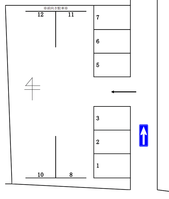 ８９９の駐車配置図