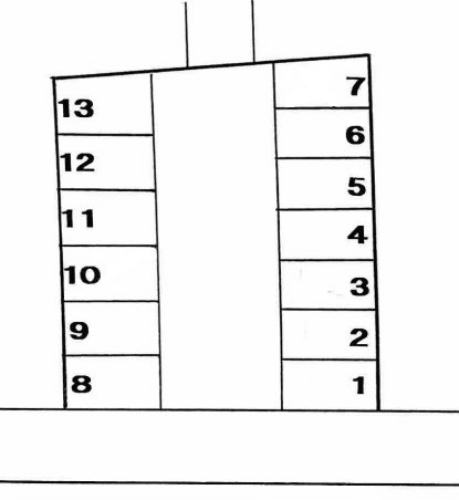 スマイルパーク光明院の駐車配置図