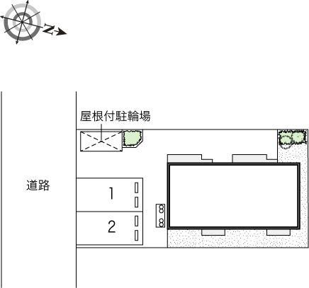 シュクラン(45119)の駐車配置図