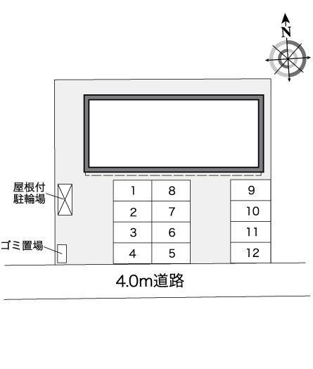 ブレセイ(38616)の駐車配置図