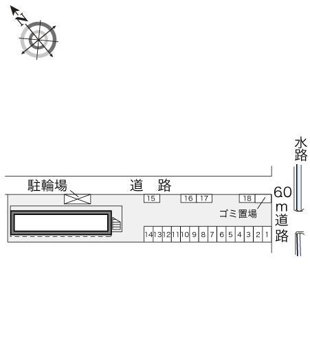 めるすぃー(24362)の駐車配置図