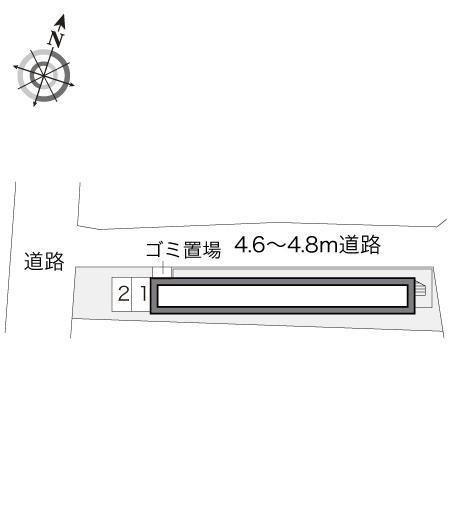 サンライズ(20518)の駐車配置図