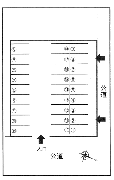 駐車場画像4枚目