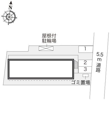 レイフローラ(23342)の駐車配置図