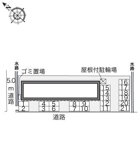 アフルァンツ(31693)の駐車配置図