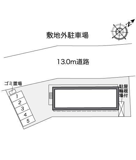 アウローラ鳴門(26273)の駐車配置図