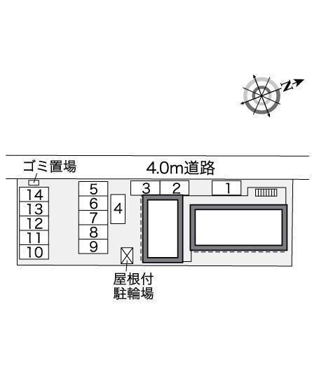 木野(35590)の駐車配置図