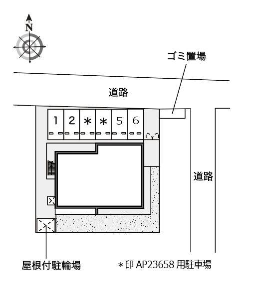 ＳＵＮ(53853)の駐車配置図