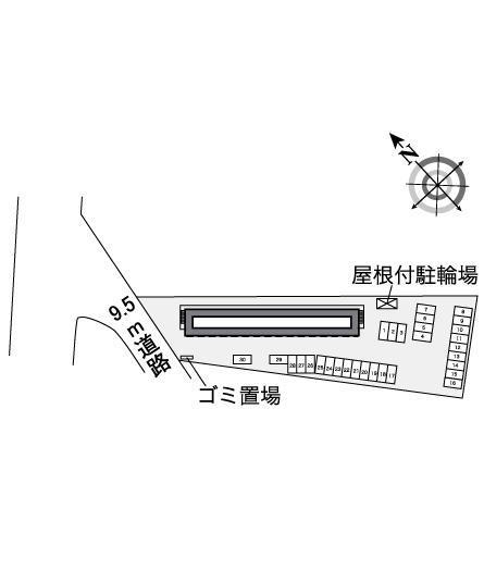 エスペールポナール(35537)の駐車配置図