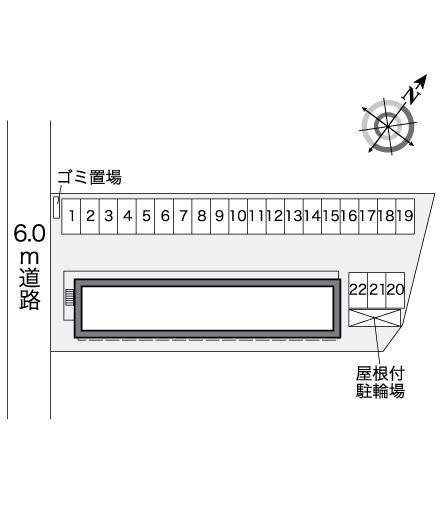 フォレストルミエール(27215)の駐車配置図