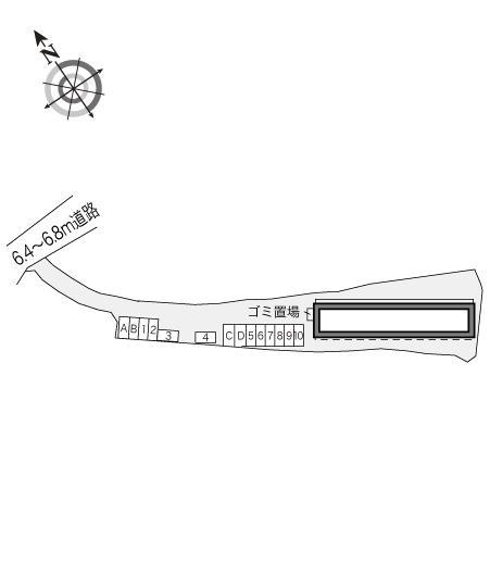 翔(16578)の駐車配置図