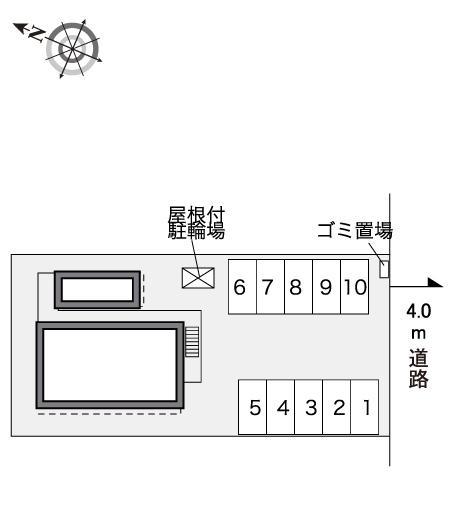 ハーバー(30237)の駐車配置図