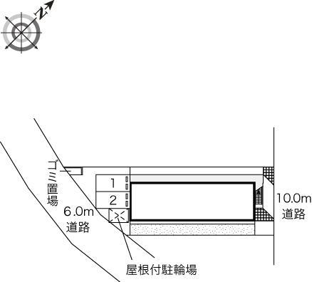 モワ　ピエス(44969)の駐車配置図