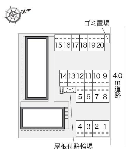 美艶(32671)の駐車配置図