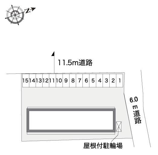 川沿(30911)の駐車配置図