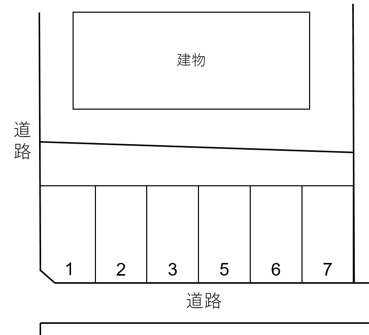 パーキング415の駐車配置図