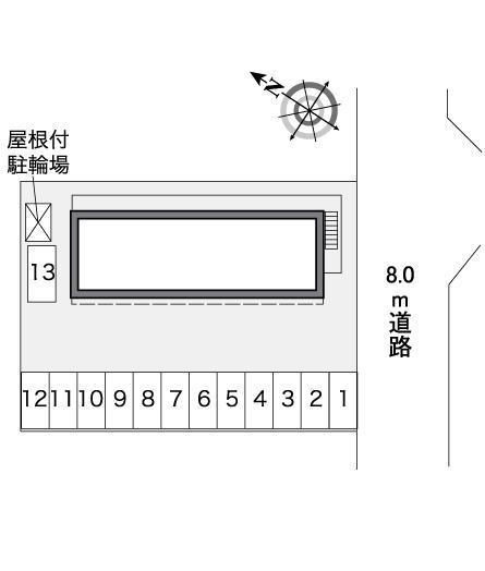 長崎(36455)の駐車配置図