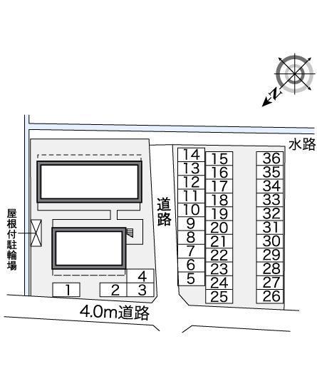 ベイ＆ジュニ(35412)の駐車配置図