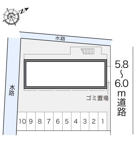 ＰＯＭＯＤＯＲＯ　Ｎｏ．１(17269)の駐車配置図