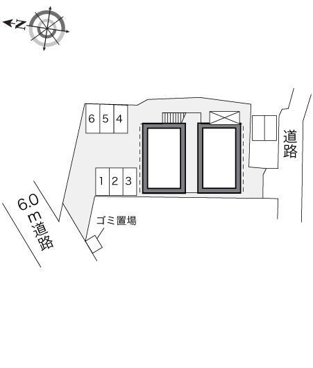開陽(23882)の駐車配置図